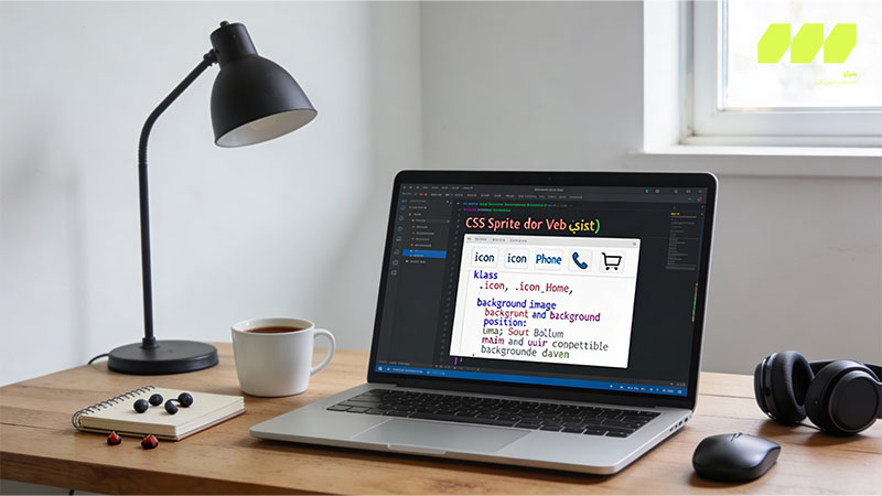 نمونه کد CSS برای پیاده‌سازی CSS Sprite در وب سایت