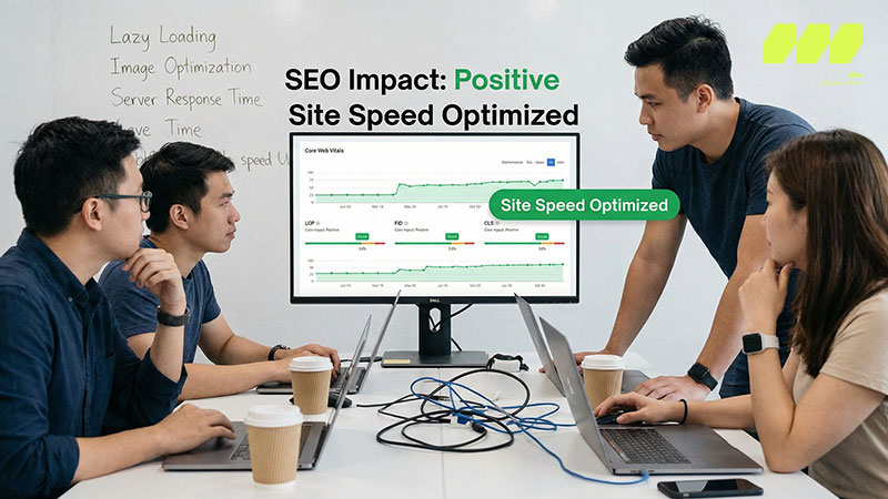 Core Web Vitals و افزایش سرعت سایت برای تاثیر مثبت روی سئو